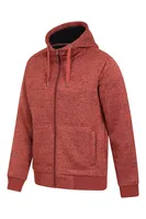 Nevis II Mens Fur Lined Hoodie