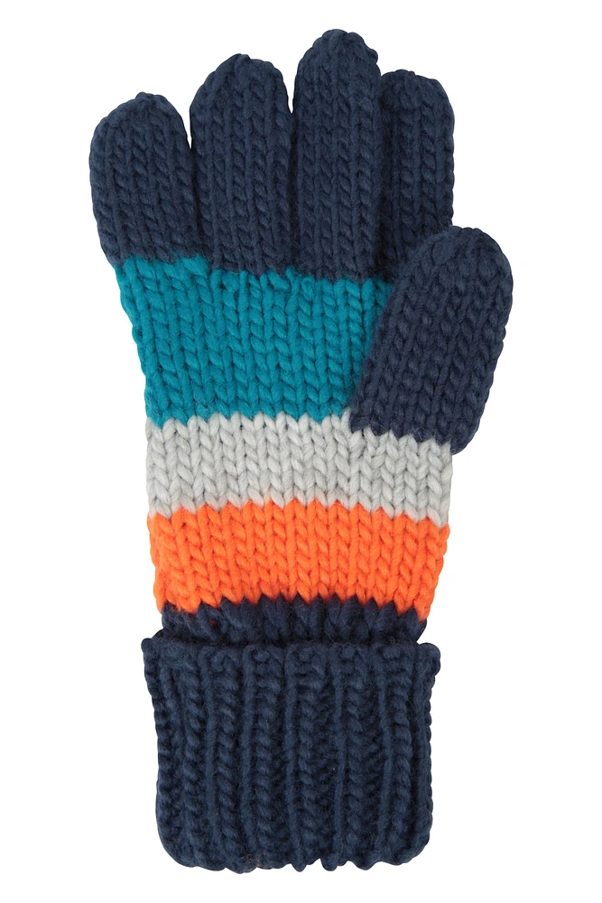 Chunky Knit Kids Winter Accessories Set