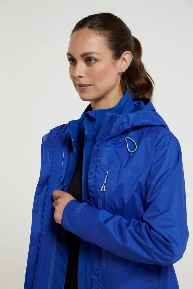 Whirlwind Womens 3 1 Waterproof Jacket