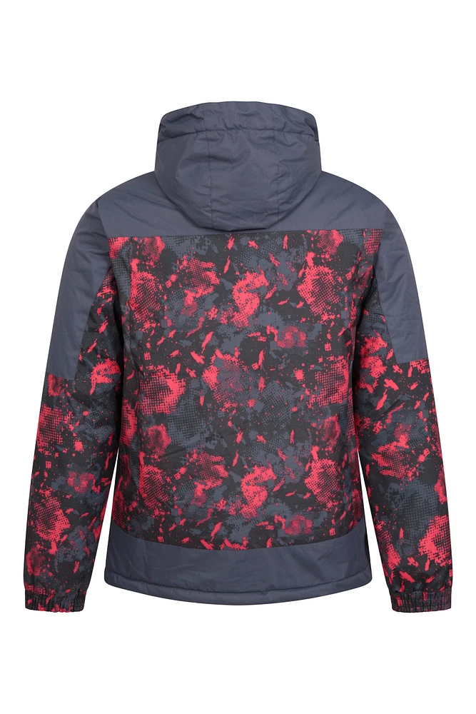 Mens Printed Ski Jacket and Pants Set