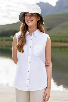 Coconut Sleeveless Womens Shirt