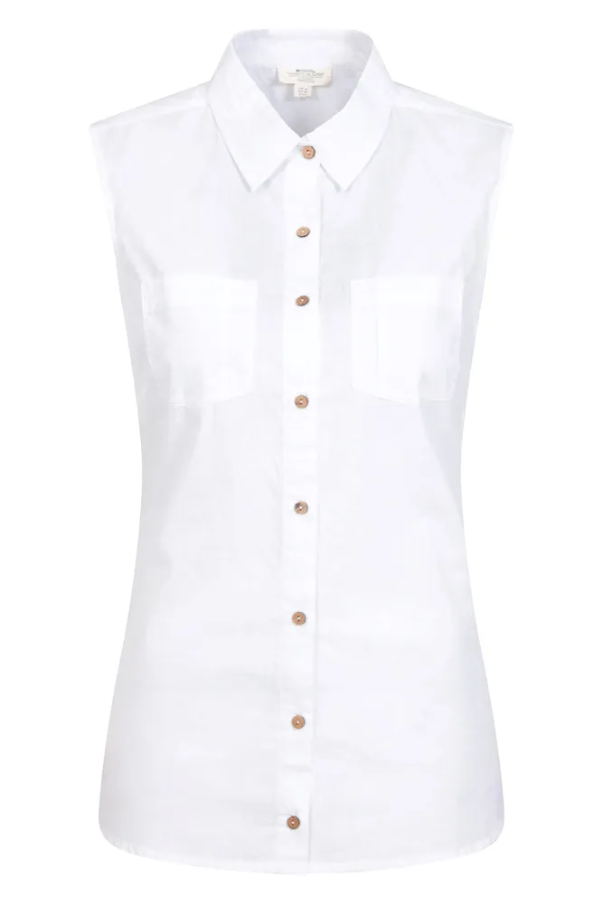 Coconut Sleeveless Womens Shirt