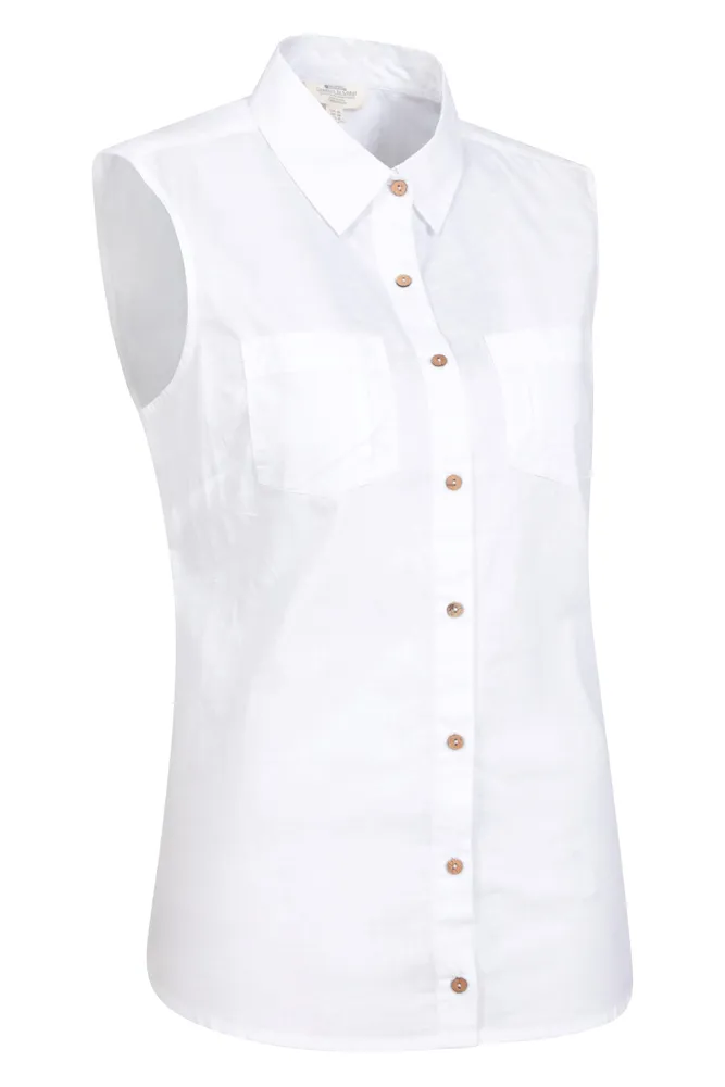 Coconut Sleeveless Womens Shirt
