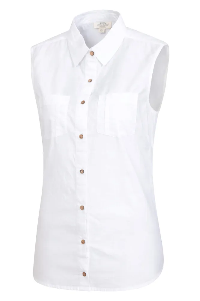 Coconut Sleeveless Womens Shirt