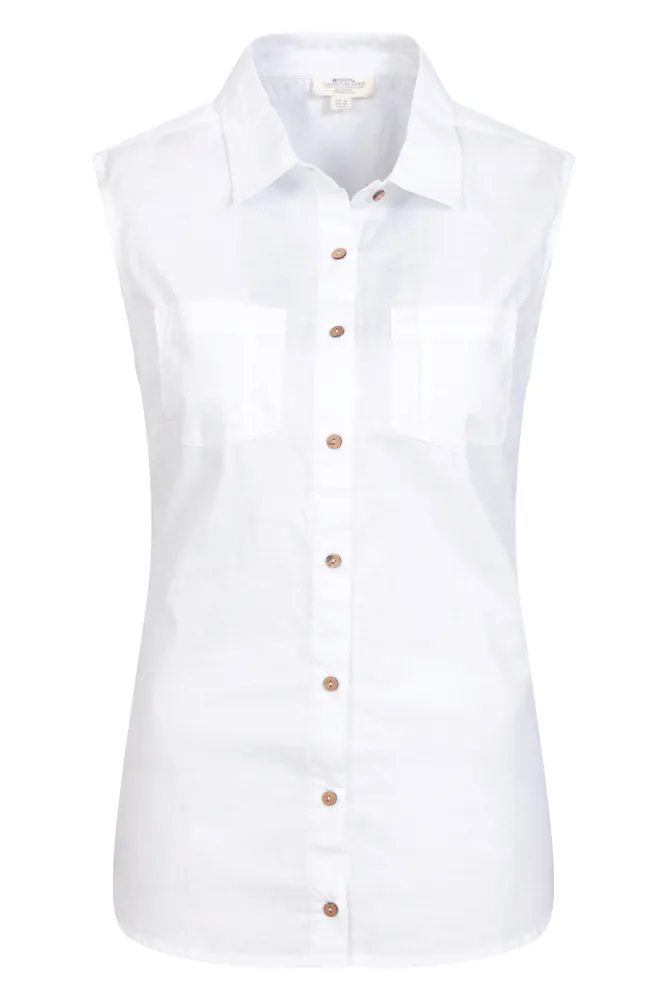 Coconut Sleeveless Womens Shirt