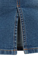 Ash Womens A-Line Denim Skirt