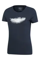 Forest Feather Womens Organic T-Shirt