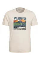 Wilderness Mens Organic T-Shirt