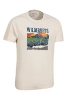 Wilderness Mens Organic T-Shirt