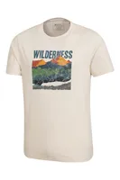 Wilderness Mens Organic T-Shirt