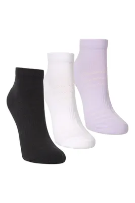 Womens Arch Support Sneaker Socks 3-Pack