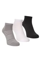 Mens Arch Support Sneaker Socks 3-Pack