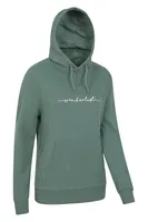 Wanderlust Embroidered Womens Hoodie