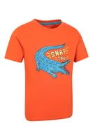 Snappy Croc Kids Organic Tee