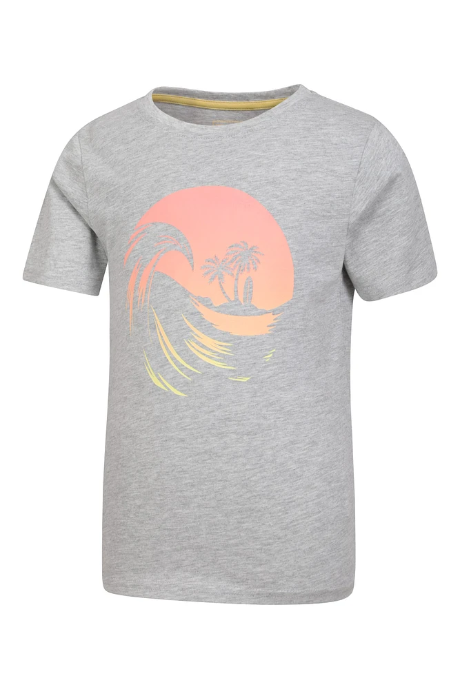 Beach Scene Kids Tee