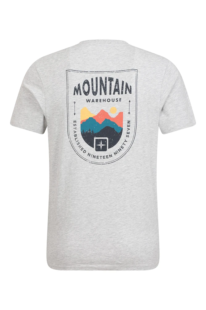 Crest Mountain Mens T-Shirt