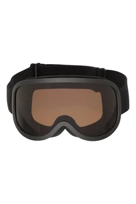 Unisex Black Ski Goggles