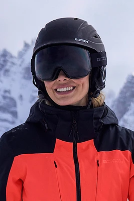 Unisex Black Ski Goggles