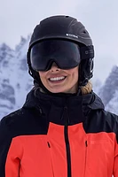 Unisex Black Ski Goggles
