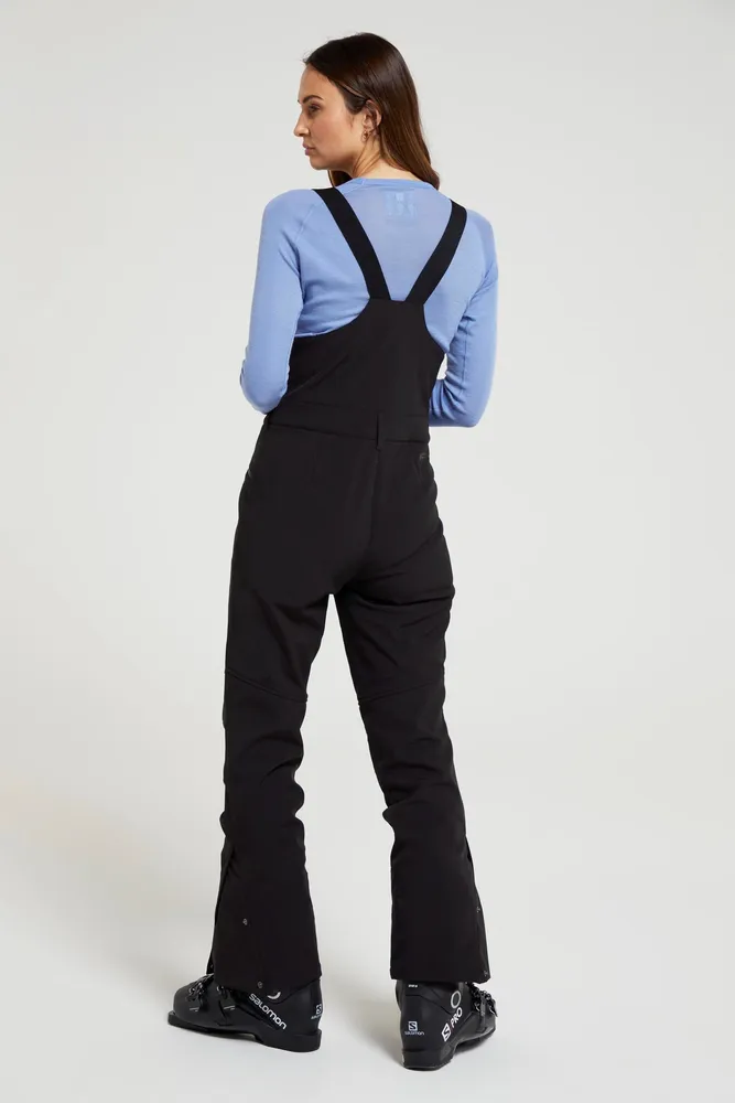 Bib Front Womens Recco Thermal Lined Ski Pants