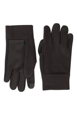 Mens Touchscreen Fleece Gloves