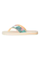 Vacation Recycled Printed Womens Flip-Flops