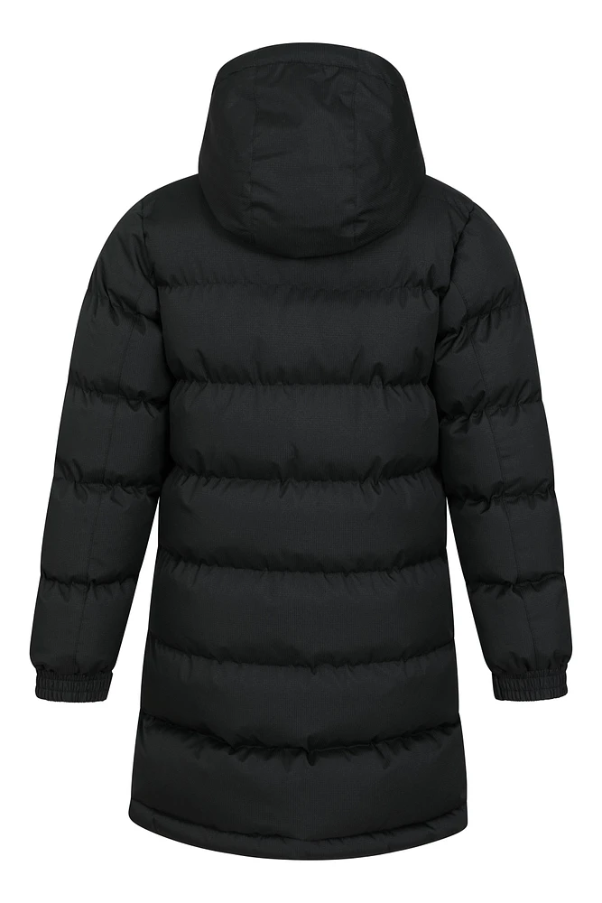 Snow Kids Water Resistant Longline Insulated Jacket