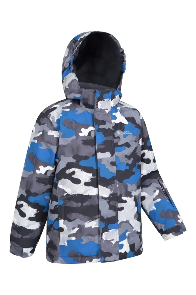 Raptor Printed Kids Snow Jacket