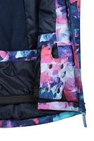 Glacial Printed Kids Water-resistant Snow Jacket