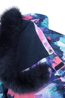 Glacial Printed Kids Water-resistant Snow Jacket