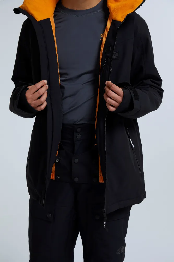 Laxx Mens Logo Snow Jacket