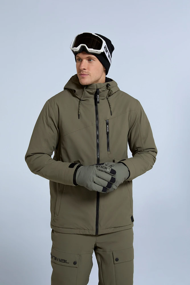 Laxx Mens Logo Snow Jacket
