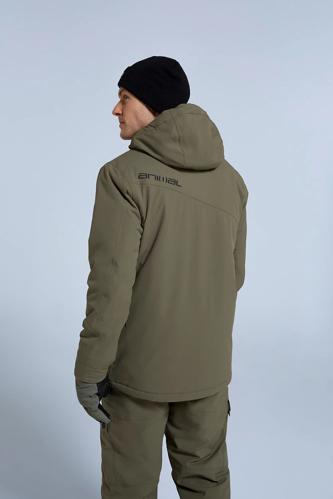 Laxx Mens Logo Snow Jacket