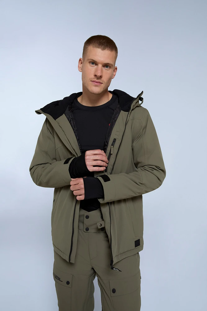 Laxx Mens Logo Snow Jacket