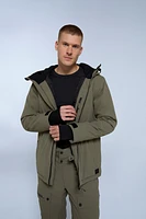 Laxx Mens Logo Snow Jacket