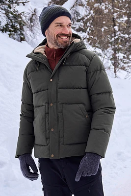 Manta Mens Sherpa Lined Insulated Jacket