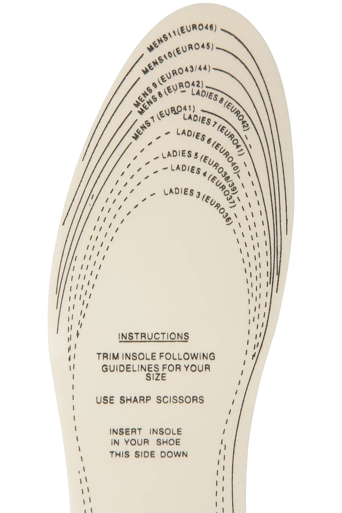 Sherpa-Lined Insole