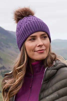 Florence Womens Pom Beanie