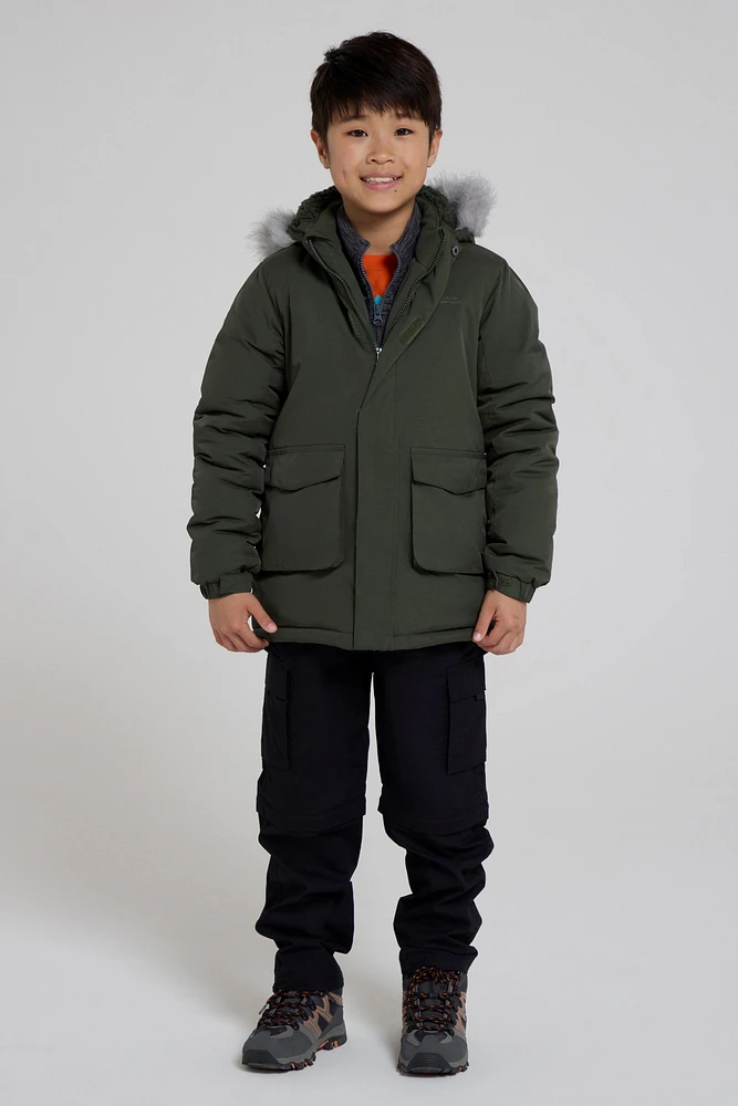 Ranger Plain Kids Water Resistant Jacket