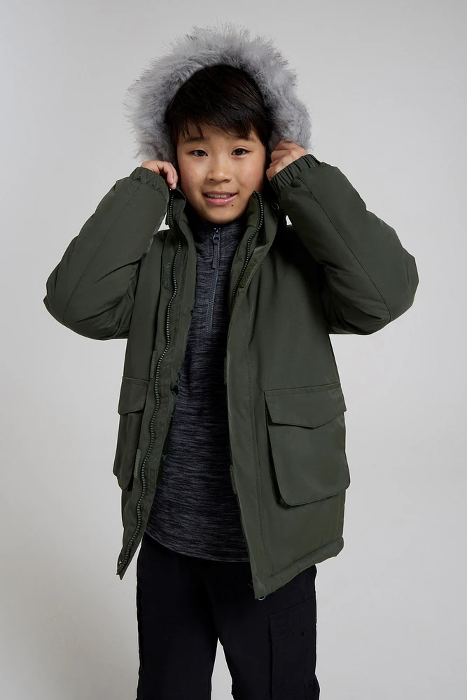 Ranger Plain Kids Water Resistant Jacket