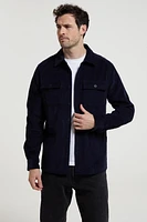 Farrow Mens Cord Long Sleeve Shirt
