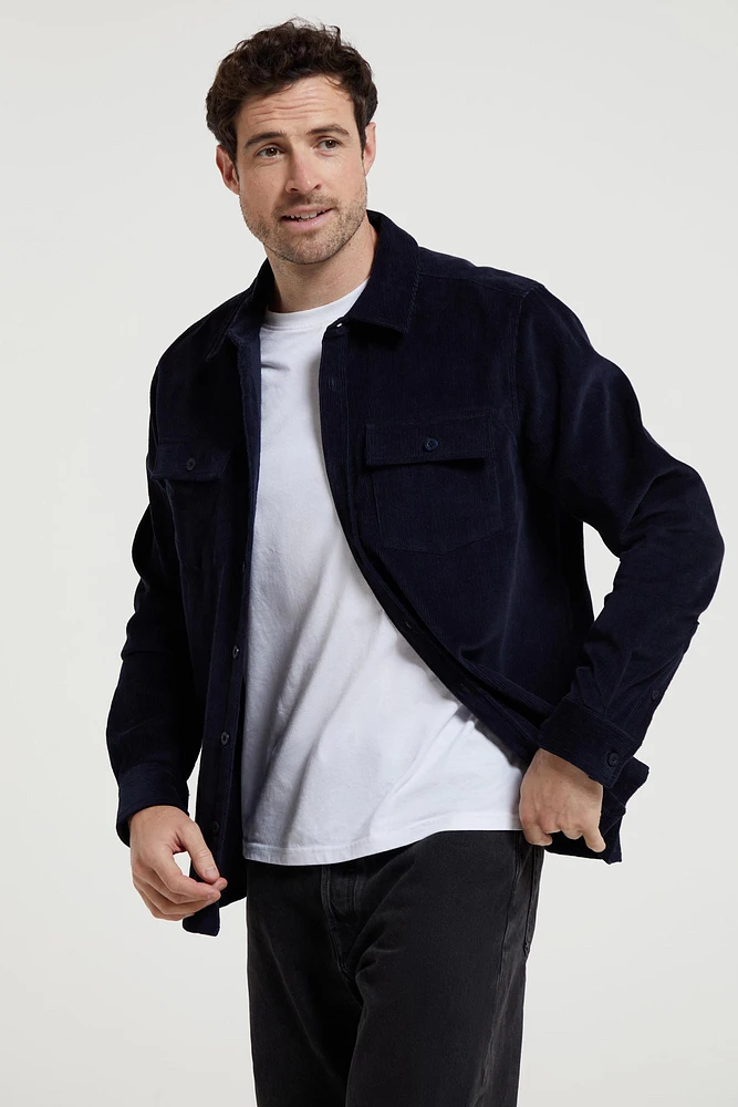 Farrow Mens Cord Long Sleeve Shirt