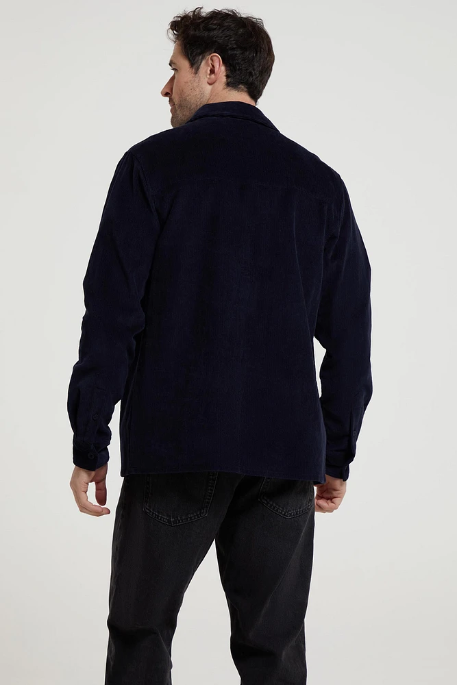 Farrow Mens Cord Long Sleeve Shirt