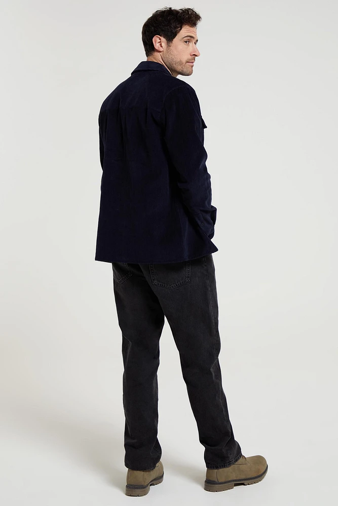 Farrow Mens Cord Long Sleeve Shirt