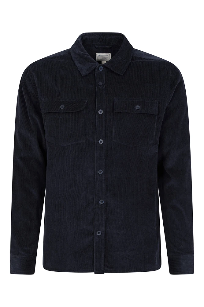 Farrow Mens Cord Long Sleeve Shirt