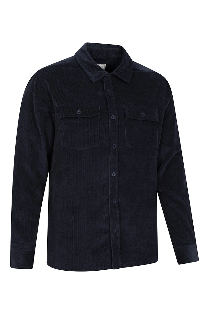 Farrow Mens Cord Long Sleeve Shirt