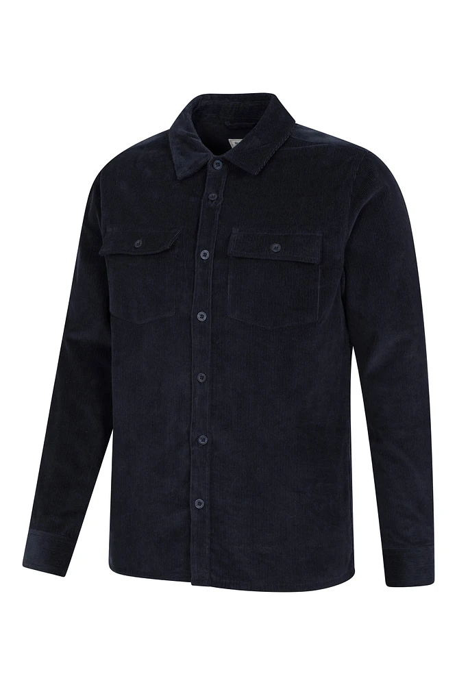 Farrow Mens Cord Long Sleeve Shirt