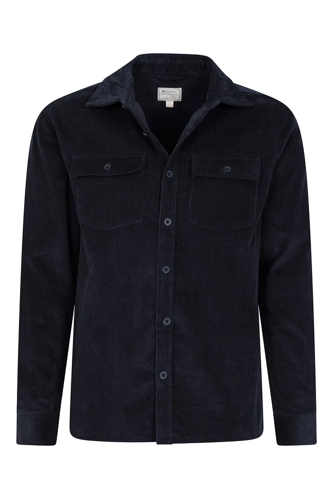 Farrow Mens Cord Long Sleeve Shirt