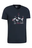 Canadian Weather Mens Cotton T-Shirt