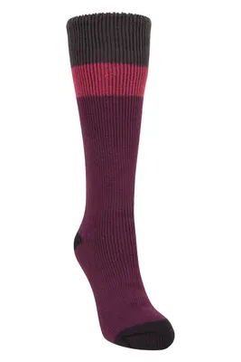 Cozy Womens Thermal Knee Length Welly Sock